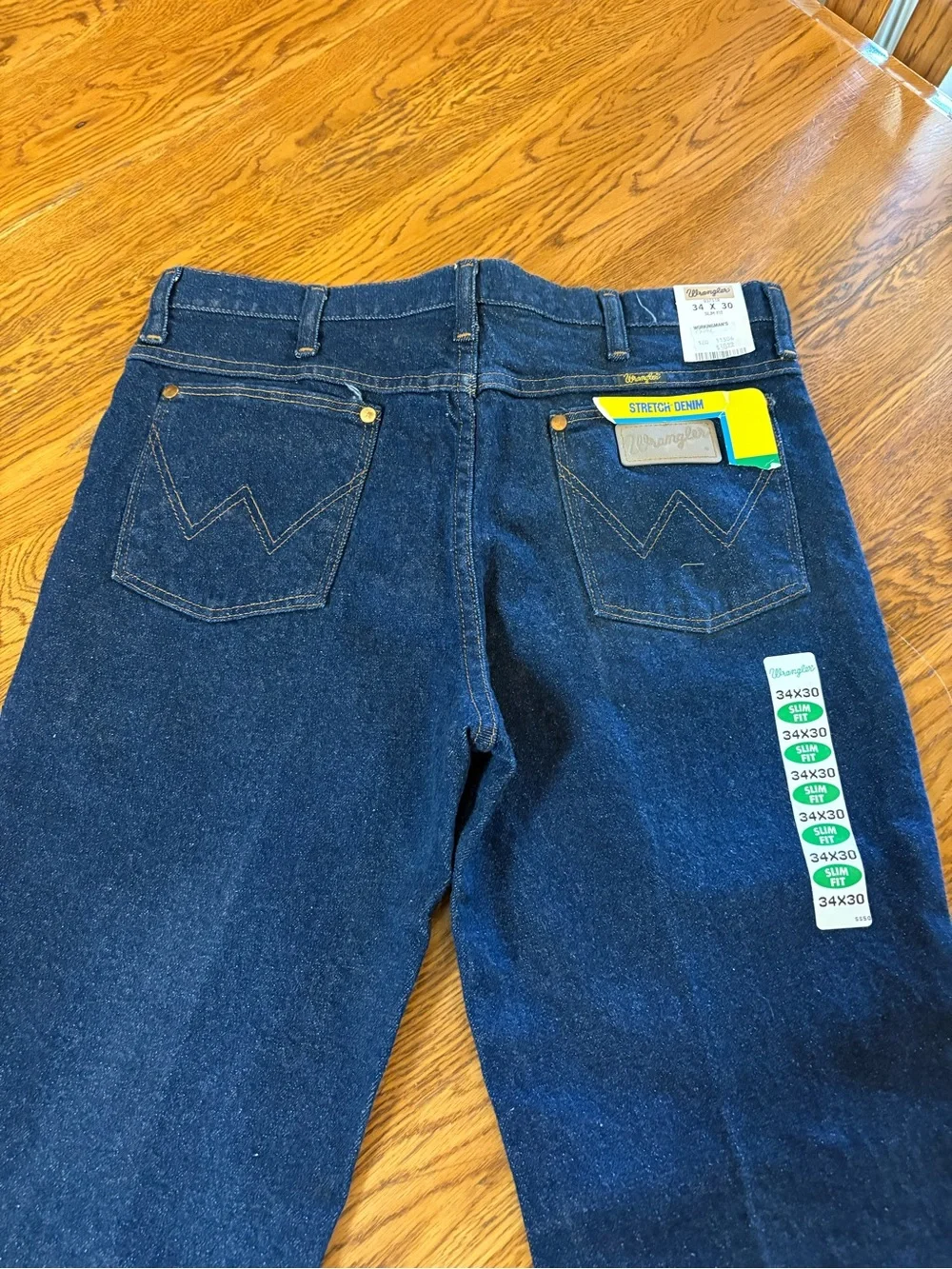 Wrangler Slim Fit Stretch Denim Jeans